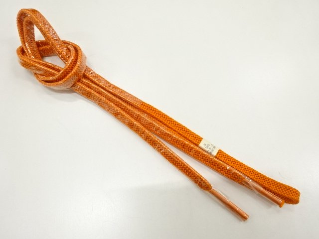 未使用品　正絹　手組帯締め